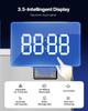Commercial Ice Maker Machine, 204KG/24H Ice-Making Machine with 113KG Stainless Steel Storage Bin, Auto Self-Cleaning Ice Maker with Touchscreen for