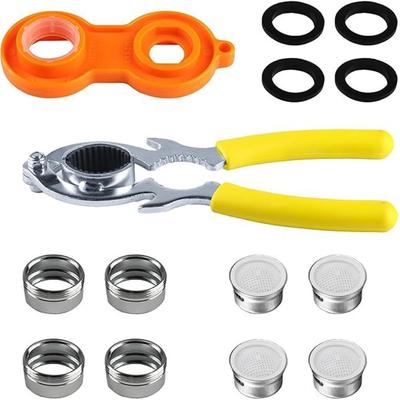 6Pcs Faucet Aerator Removal Wrench Tool Set for Sink Faucet Faucet Aerator Disassembly Wrench Tool Repair Spanner Tool