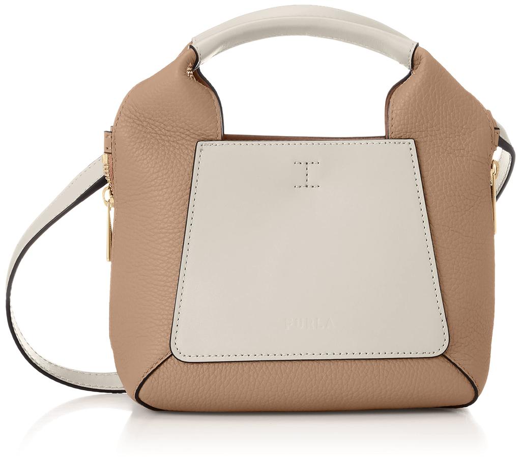 Furla GILDA MINI TOTE Tote Beige Bag,