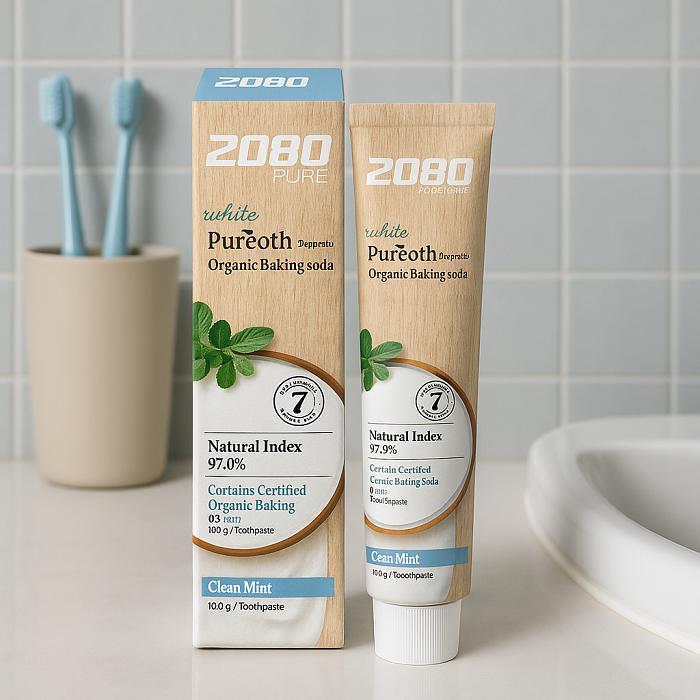 2080 Pure Toothpaste - Clean Mint Scent