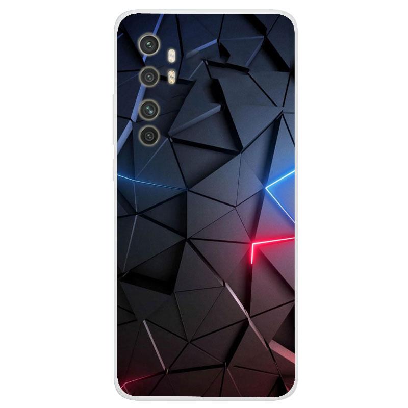 Case For Xiaomi Mi Note 10 Lite Cover Silicone Soft TPU Flower Fundas For Xiaomi Mi Note 10Lite Note10 Lite Capa Shockproof Para