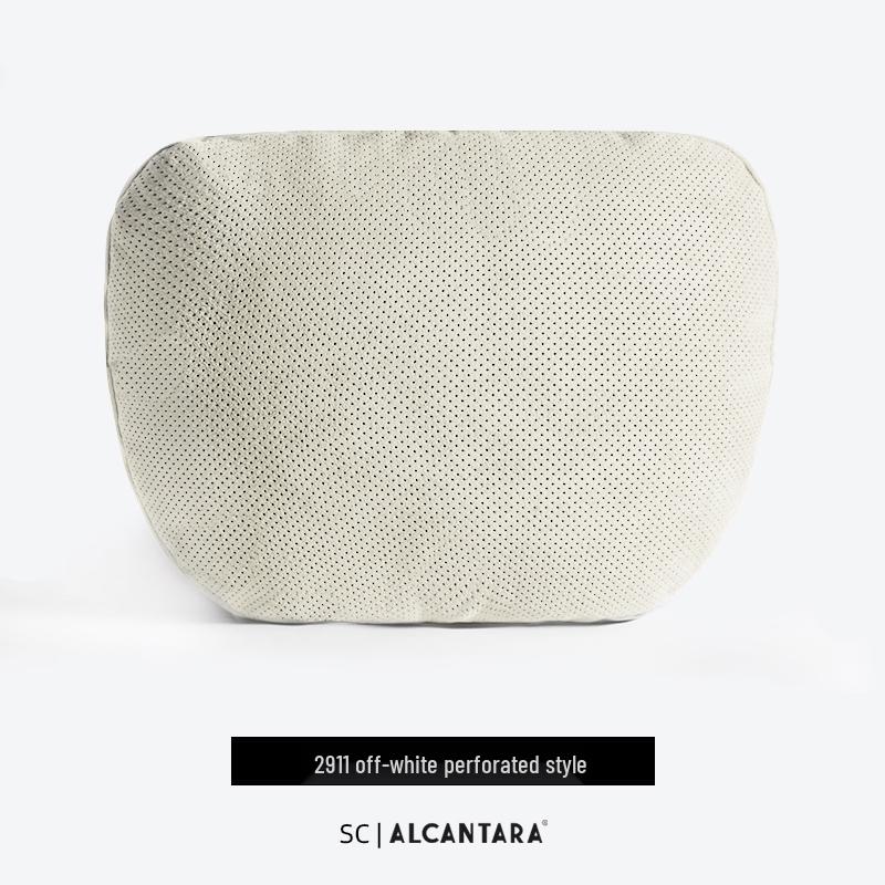 Alcantara Breathable Car Neck Pillow for Mercedes-Maybach S-Class Headrests