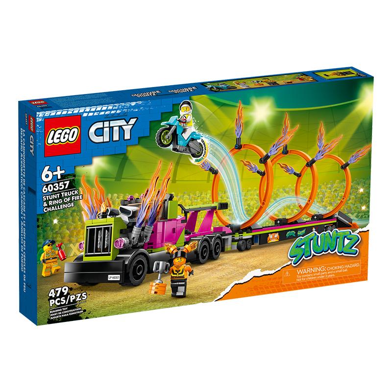LEGO CITY: Stunttruck mit Feuerreifen-Challenge (60357) Neu Und OVP - Bild 9