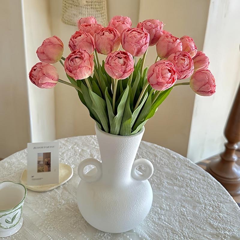 Hochwertige künstliche Tulpen-Dekoration: Realistische Fotografie-Requisiten für Zuhause & Wohnzimmer