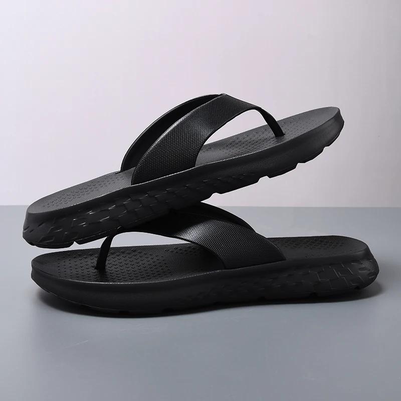 Fashion 2025 New Summer Shoes Men Slippers All-match Beach Slippers Outdoor Anti-slip Mens Flip Flop Sandals Male Casual Sandals