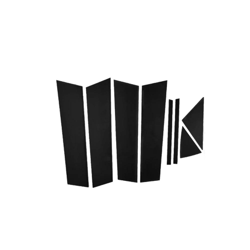 

8 шт. Накладка на окно автомобиля для Chery Tiggo 3x Plus 2 Pro DR3 2020~2025 Часть C Наклейка на стойку колонны Дверь Наклейка Аксессуары чёрный