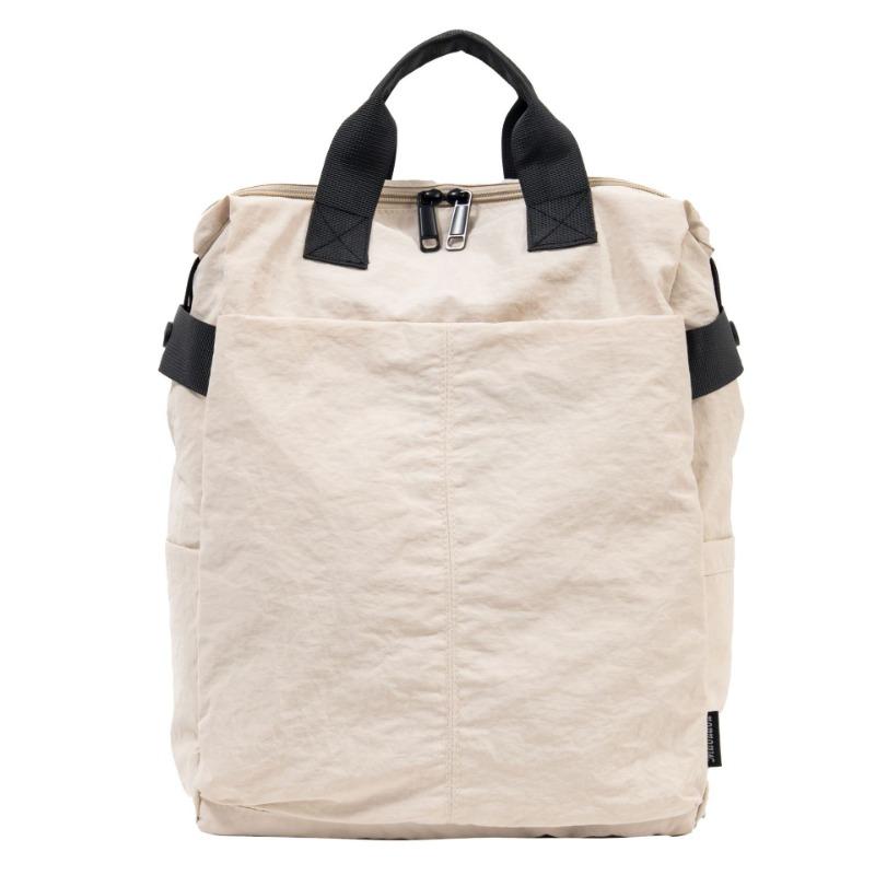 New large-capacity simple retro nylon backpack women's simple casual mailman bag male college student shoulder