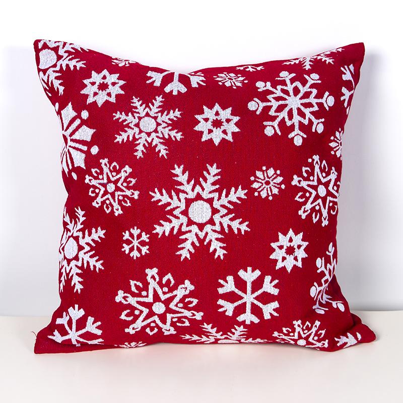 45cm Christmas Cushion Cover Merry Christmas Decorations For Home  Xmas Christmas Ornaments New Year Gifts