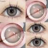 FUNSACHY NEW Contact Lenses 2pcs Natural Korea Contacts Lenses for Eye Cosmetic Color Contact Lens Makeup Black Gray Beauty Pupil Brown Colorful Eyes