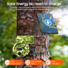 SHIWOJIA 3K 6MP 12X Zoom 4G/WIFI Solar Camera PIR Human Detection Camouflage Outdoor 360°For Hunting Camera 5W Built-in 7800mAh