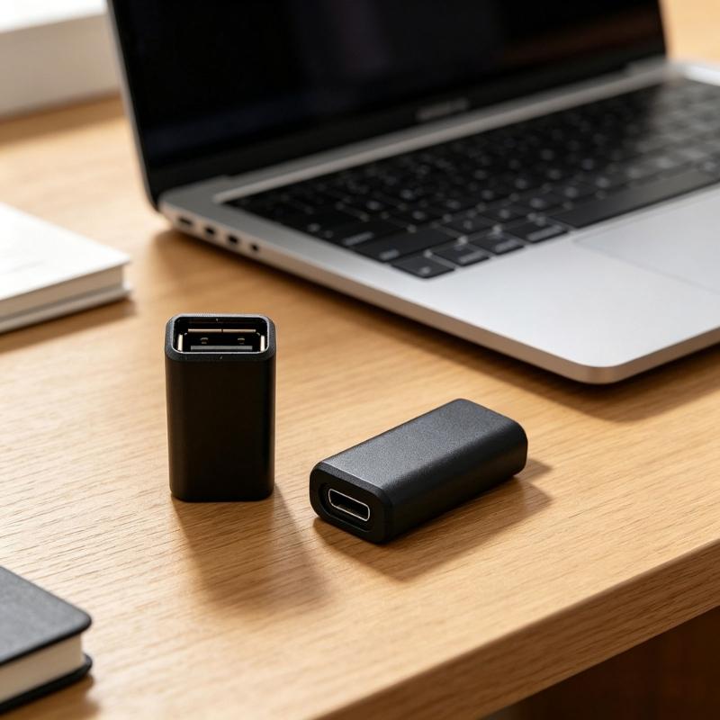 Universal Type C To USB Adapter For GPW3/4 and G502X Wireless Mouse With Durability Plastic And Metal Construction