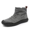 Martin boots autumn new high-top oh i-sided casual trendy shoes black dirt-resistant work shoes non-slip men's leather