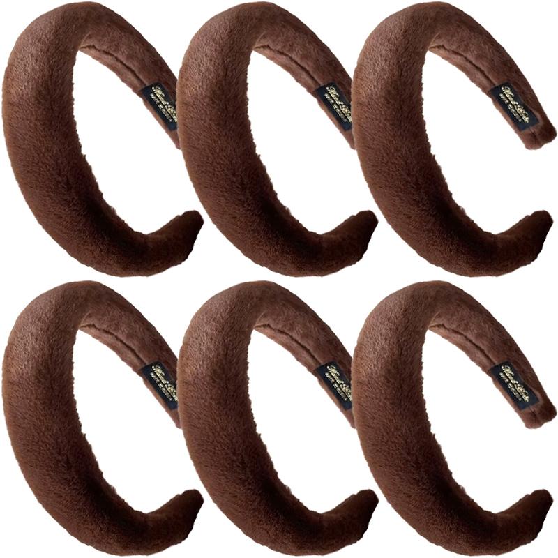 Korean Gentle Girl Sponge Hair Band Thickened Wide Version Hair Soft Waxy Lovely Foundation Fixed Hairstyle Hair Hoop