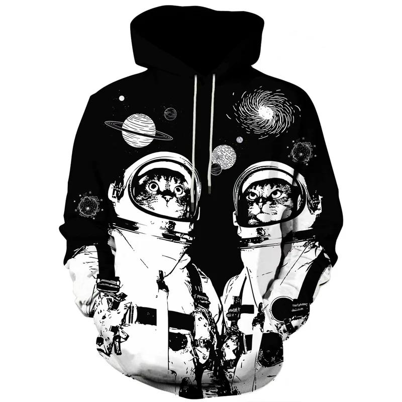 

Смешная панда графическая толстовка мужская одежда 3D кавайный животное лев тигр принт новый в толстовки женские Harajuku мода Y2k пуловер 4XL