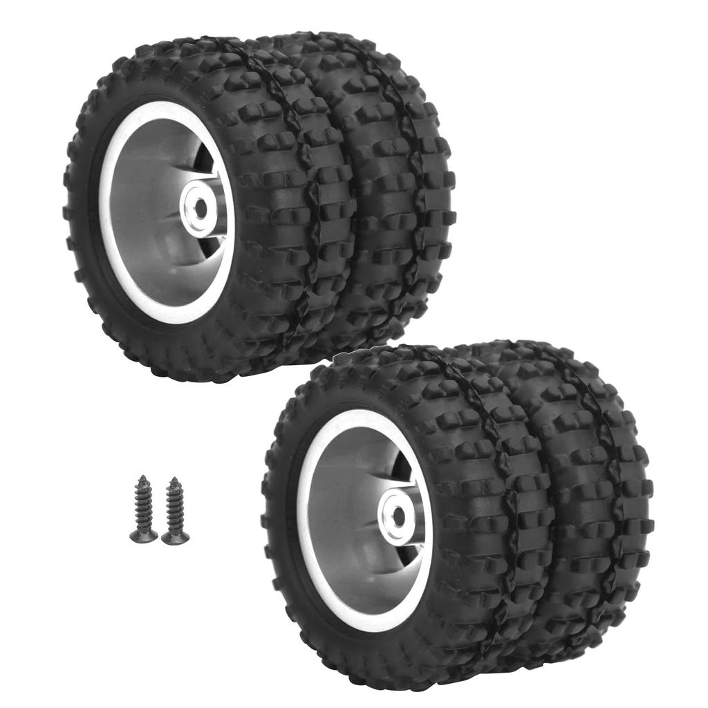 2pcs 52mm Aluminum Alloy Rr Tire Replacement Parts Fit for WPL D12 1/10 RC Truck (009)