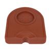 Black Multi function Thicken Anti skid Coffee Tamper Holder Silicone Pad Mat(Black)
