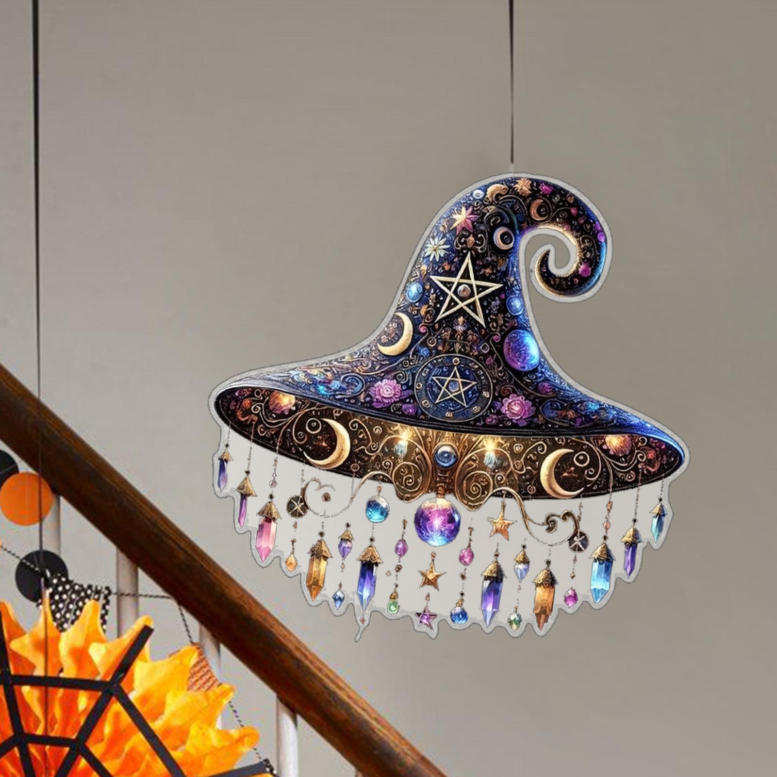 

Witches Hats Halloween Decor Wall Art Ornament For Halloween Party Decor 2D Holiday Seasonal Decoration For Wall Door Frames China Mainland