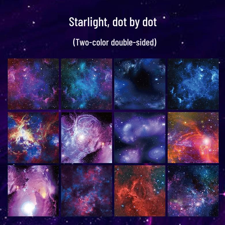 

Double-Sided Starry Sky Origami Paper for Kids – Constellation-Themed Paper for Crafts & Thousand Paper Cranes