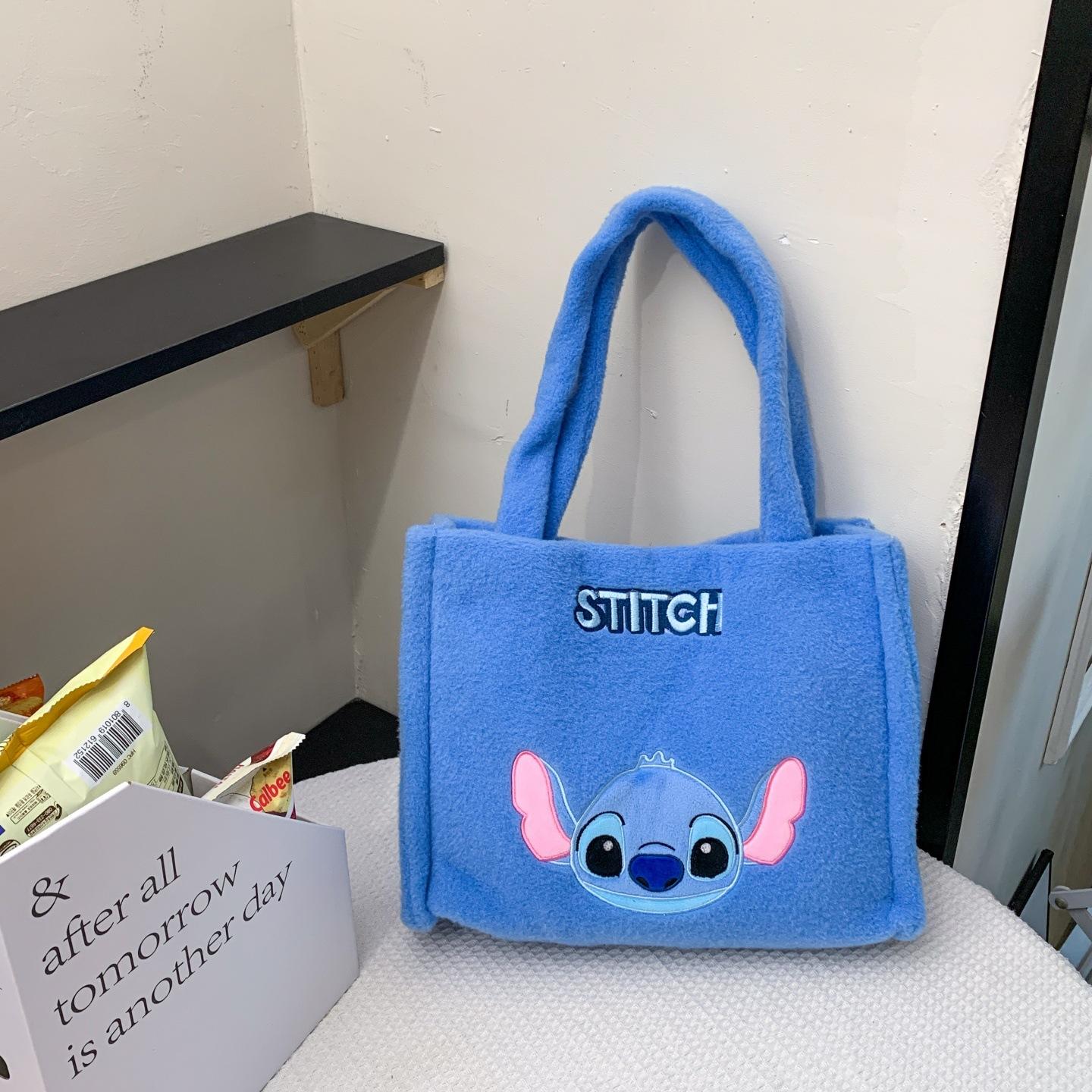 New Cartoon Plush Backpack Online Celebrity Children Plush Doll Backpack
