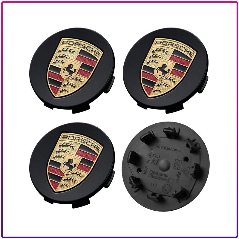 4 ks 65MM Auto Znak Emblem Krytky Středů Kol Poklice Ráfku Kryt Středu Kola Pro Porsche Cayenne Panamera Macan Boxster 911 928 944 918 917
