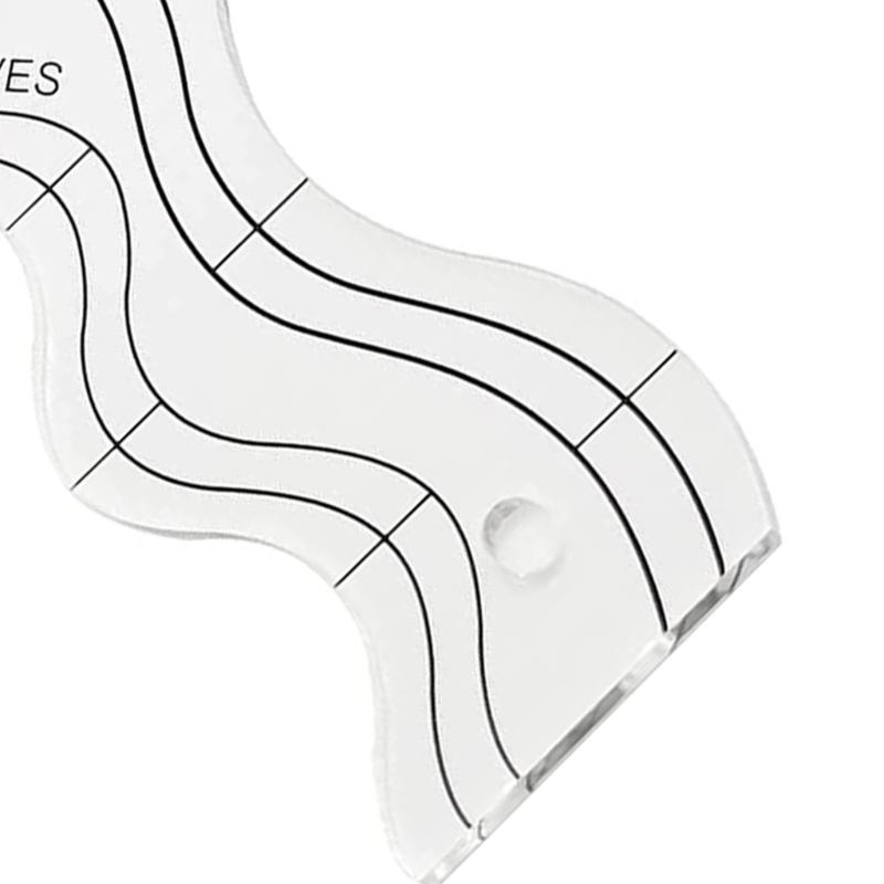 Wavy Sewing Rulers Patchwork Templates Clear Acrylic Quilting Templates For Sewing Machine Quilting And Patchwork Craft