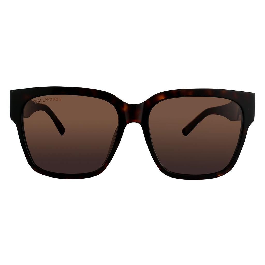 Balenciaga Sunglasses Gray Lenses Black Square Frame Classic Eyewear Men sunglasses BB0056SA-002-56