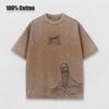Anime Attack On Titan Acid T Shirts Casual Vintage Washed Shingeki No Kyojin Tee Short Sleeve Manga Gothic Tops Summer