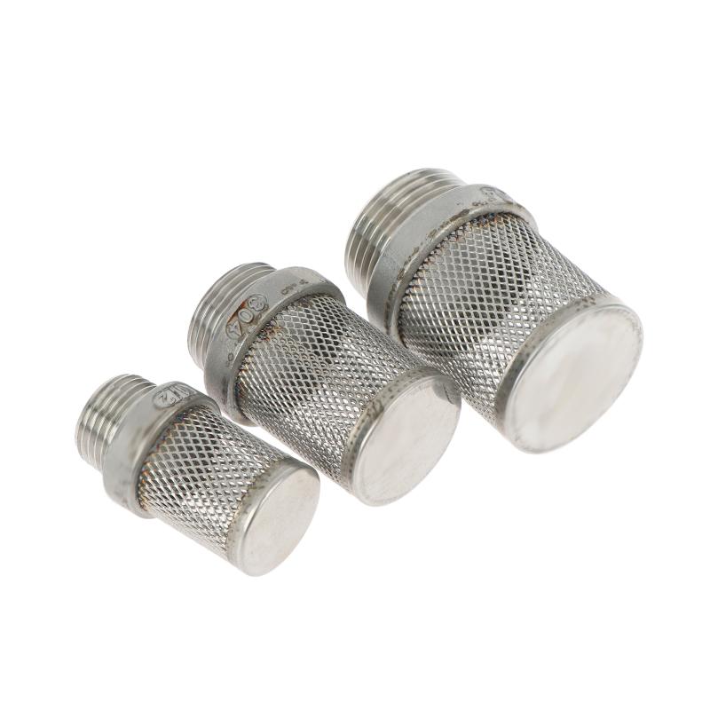 Filtro a Rete in Acciaio Inossidabile 304 Filtro a Rete per Tubo Pompa Irrigazione Giardino Rete per Pulizia Acqua Filtro Metallico