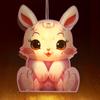 Cute Festival Lantern Material Kits DIY Craft Cartoon Rabbit Lamps  Women