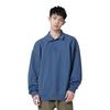 Li Ning Serie Colori Cina Colore Unico Comodo Traspirante Versatile Felpa con Cappuccio Sportiva Casual da Uomo Felpe Indaco AWDU849-5