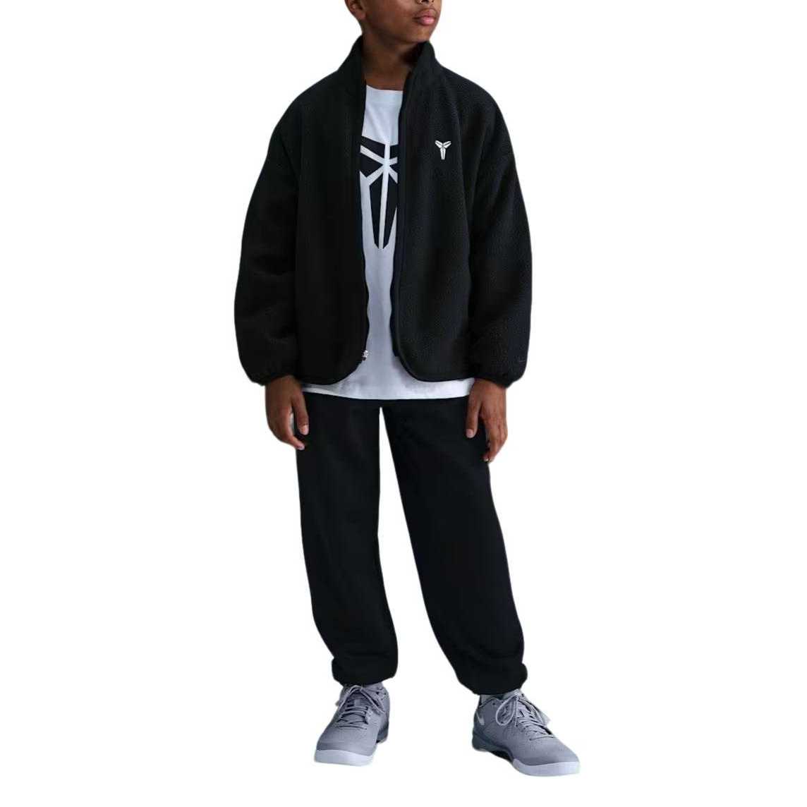 

Nike Куртка Однотонная Модная Простая Теплая Детская Куртка IB2739-010 XL