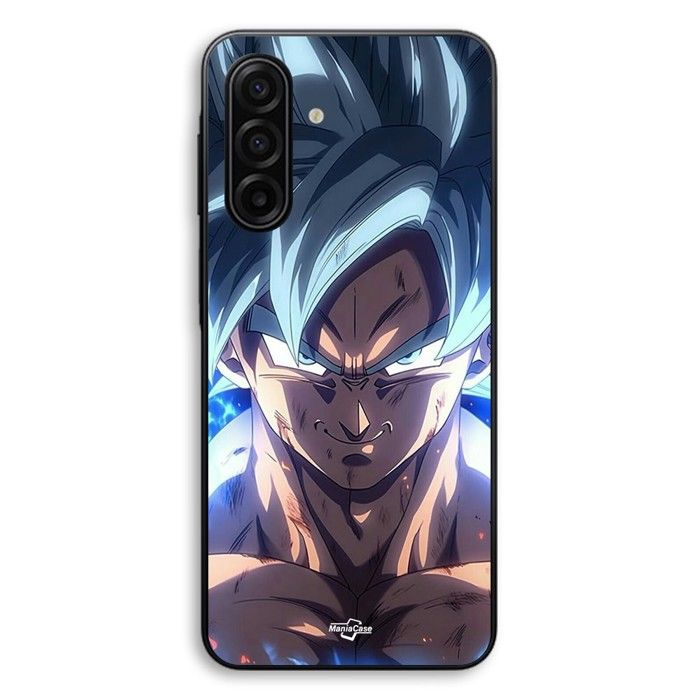 Cover Per Samsung Galaxy A17 Dragon Ball Z GOKU Ultra istinto faccia arrabbiata Maniacase nero