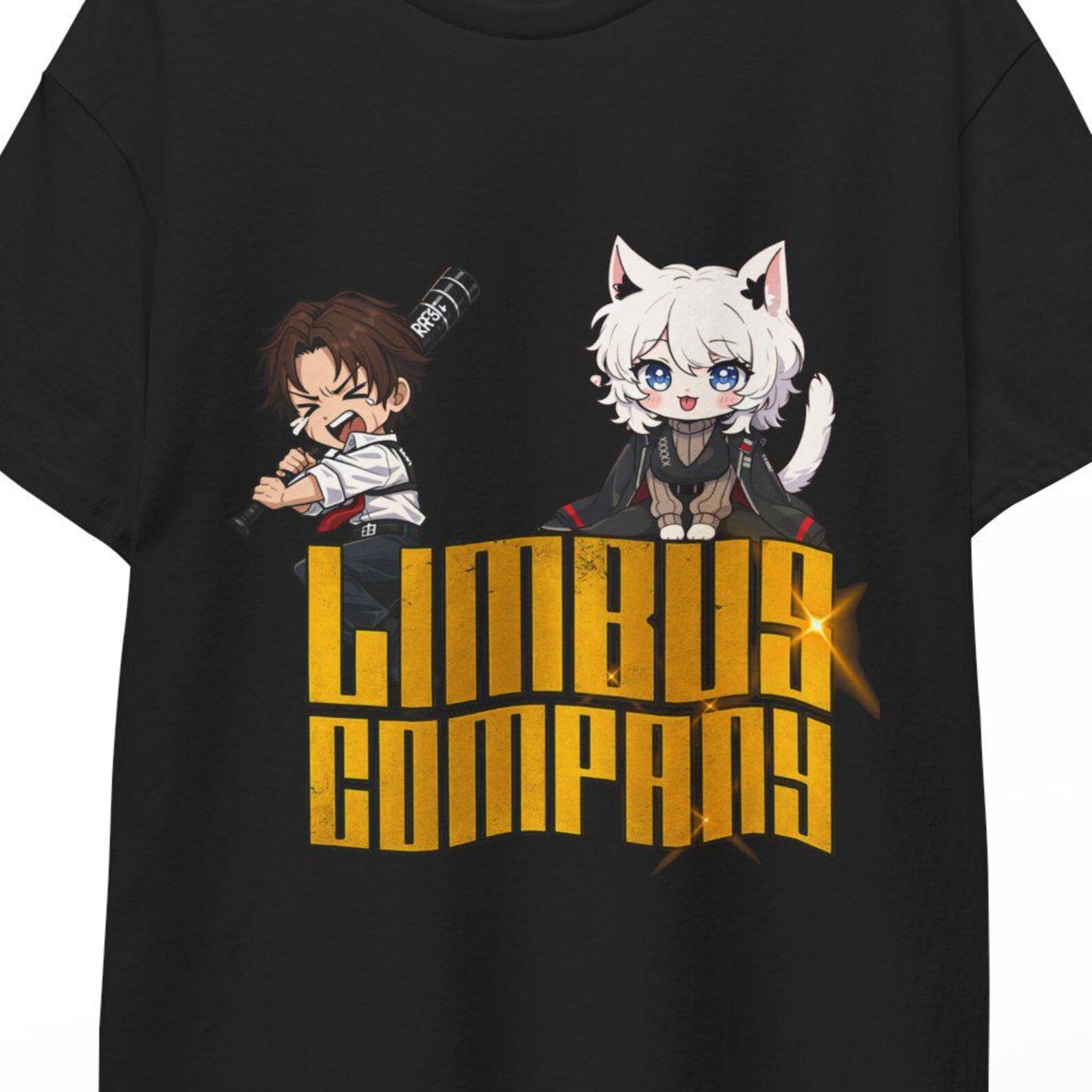 Limbus Company shirt Ishmael Rodion Charon Sinclair Heathcliff Meursault anime gamer tshirt poster sticker cosplay Limbus merch gift idea S