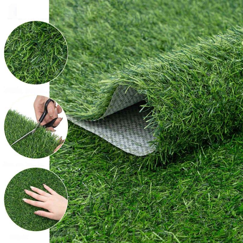 Artificial Moss Lawn Turf - Fake Green Grass Mat for DIY Micro Landscape Home Floor Aquarium Wedding Decor