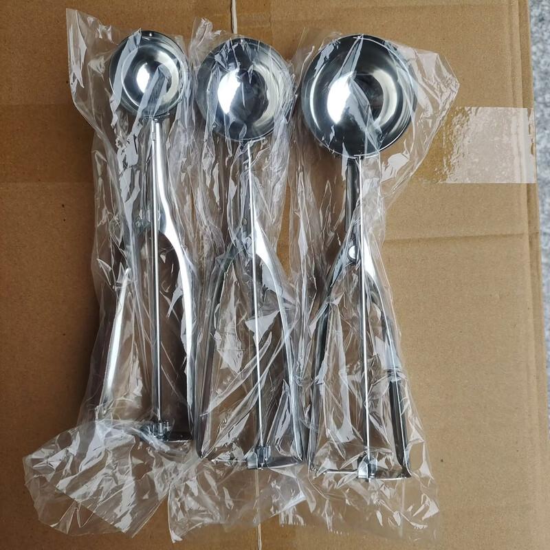Stainless Steel Ice Cream Scoop Set (3-Piece)