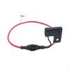 Inline Holder Box with Cover, Waterproof 12AWG for Truck Motorcycle