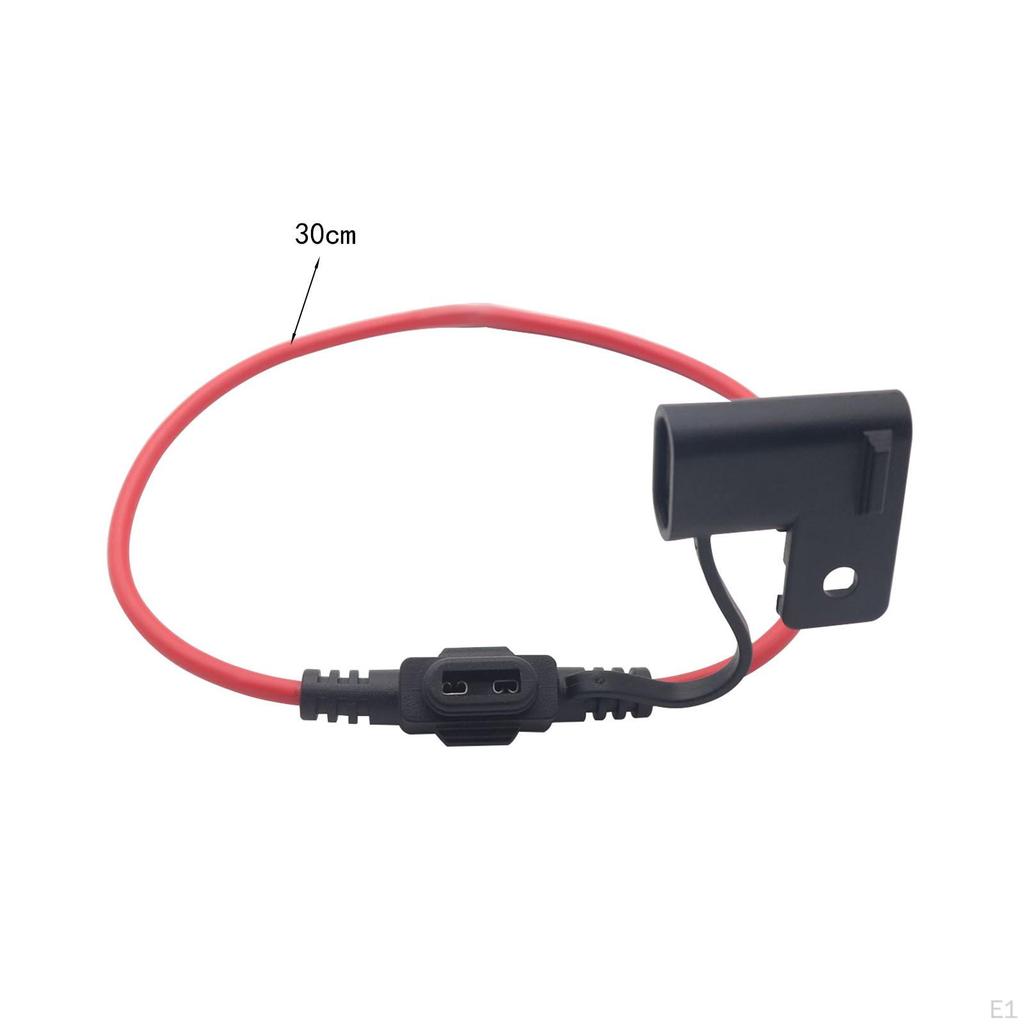 Inline Holder Box with Cover, Waterproof 12AWG for Truck Motorcycle