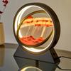 Lamp Bedroom Decorations 3D Desktop Ornament Quicksand Painting Sandscape Lamp Hourglass Light