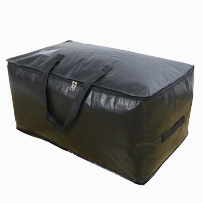 70x42x35CM Aufbewahrungstasche mit großem Fassungsvermögen für Steppdecken und Kleidung PE Kleider-Organizer-Tasche Haushalt Wasserdicht Staubdicht Gewebte Tasche