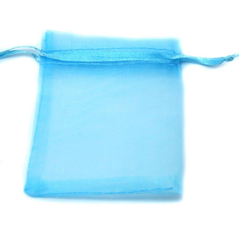 10Pcs Organza Bags Jewelry Candy Gift Pouch Bags Wedding Xmas Favors
