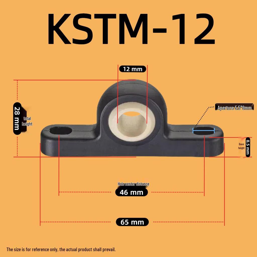 Kunststoff-Lagerbasis EFSM/EFOM/KSTM Serie (Größen: 8-30)