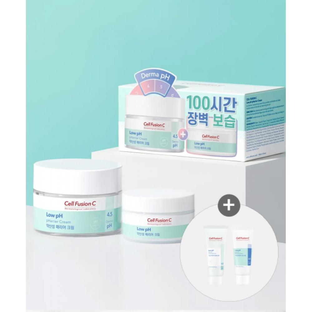 Cell Fusion C Mildly aCidiC Farrier Cream speCial Set + [gift] Farier Foam 20ml + Moisturizing Cream 20ml none