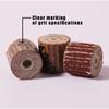 Multiple Sizes Sander Wheels Aluminum Oxide Coated Flap Wheels Die Grinder Flap Wheel  For Dremel