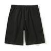 Damen Sommer Casual Einfarbig Weitbein Baumwollshorts