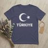 Flag of Turkey Souvenir T Shirt for Unisex 100 Cotton Crazy TShirt Round Neck Turkish Patriot Tee Shirt Short Sleeve Tops Graphic