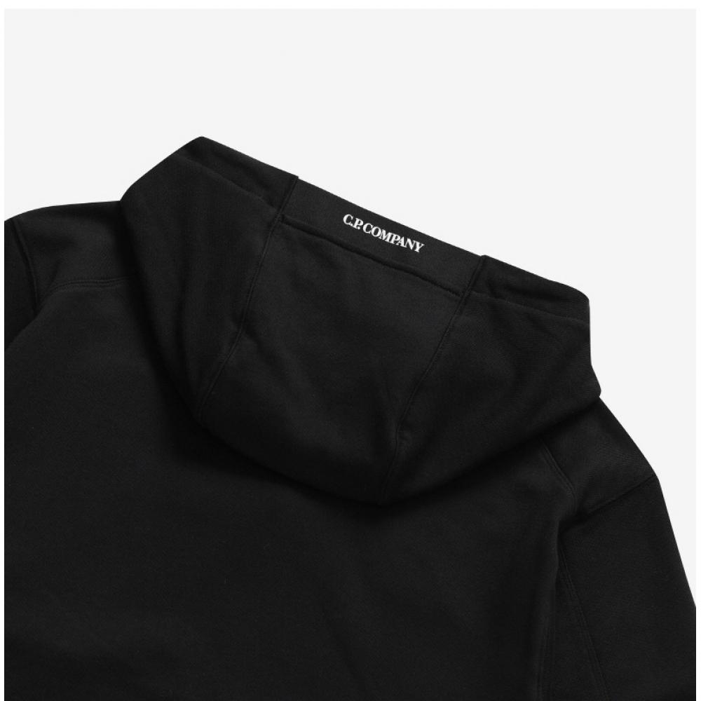 Cp Company 18cmSS024a 005086w 999 Diagonal LenS Waffen Men S Hoodie