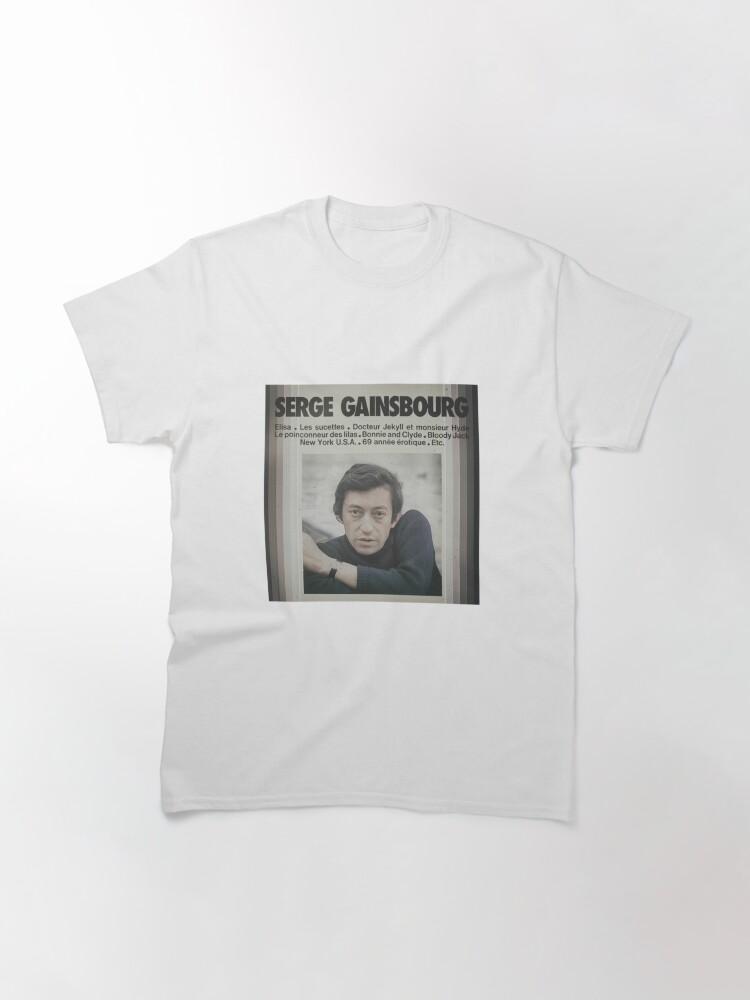 Serge Gainsbourg Album Serge Gainsbourg 1974 Classic T-Shirt