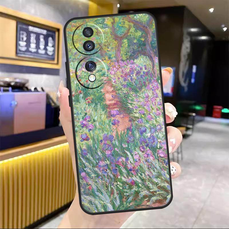 Claude Monet For Honor Magic 7 Lite 5 6 8 Pro Case For Honor Win RT X9c X9a X9b X8b X8c 200 400 50 70 90