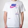 Nike Swoosh Multi-Hook Crew Neck Short Sleeve T-Shirt Men Tops White CU0078-100