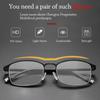 Simple Frame Vintage Reading Glasses Progressive Multifocal Anti-Blue Light Ultra Light Glasses